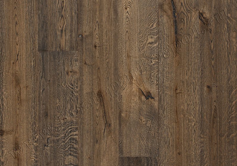 Пол мореный дуб