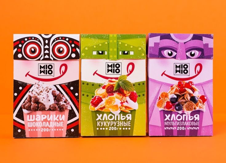 Упаковка хлопьев