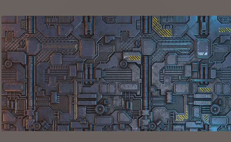 Sci Fi террейн