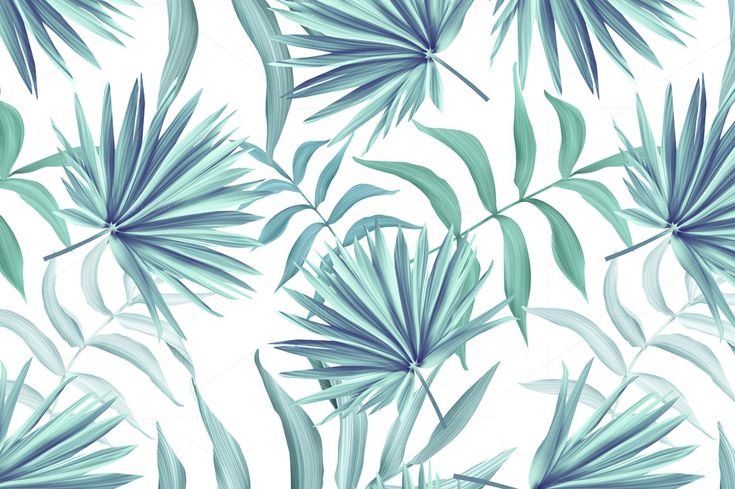 Паттерн листья пальмы