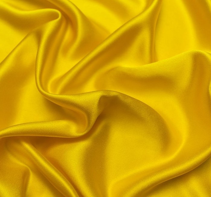 Желтая ткань