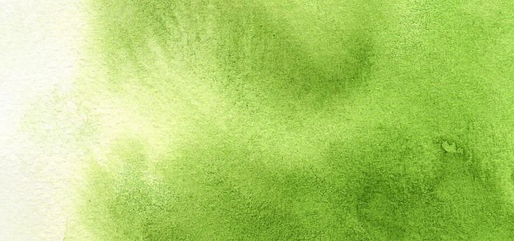 Акварельный фон зеленый