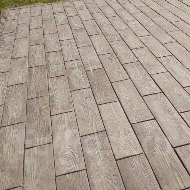 Плитка тротуарная "три доски" (300*300*30мм)