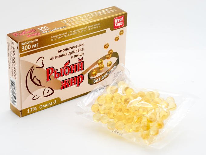 Рыбный жир в капсулах