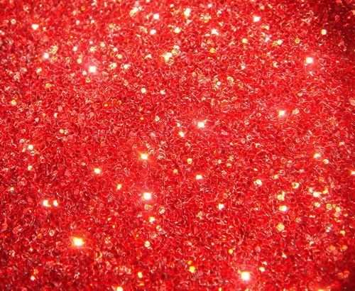 Красные блёстки