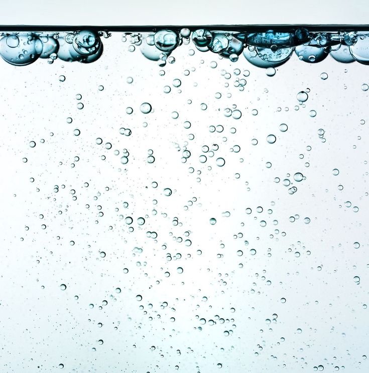 Текстура воды в бутылке