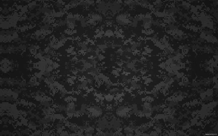 Ткань Black Camo Urban