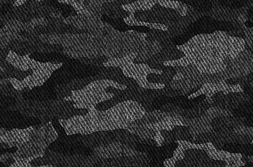 Черный пиксельный камуфляж