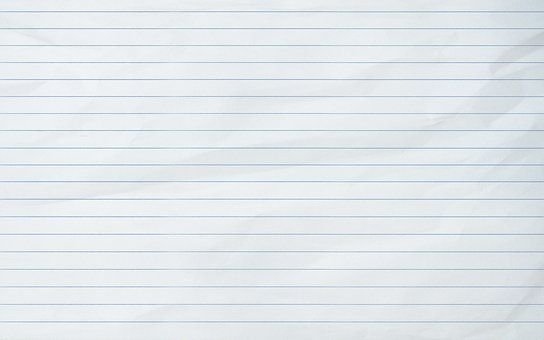 Тетрадь в линейку