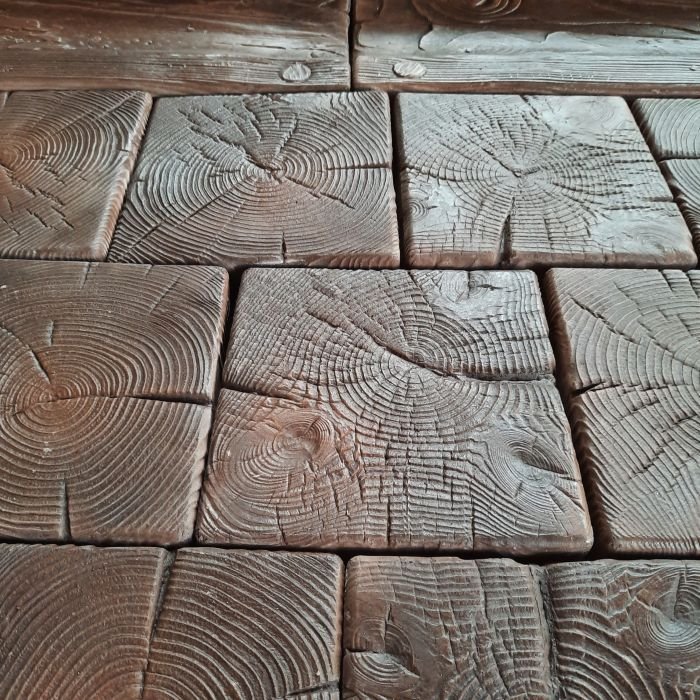 Тротуарная плитка Сосновый спил