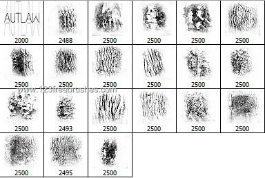 Текстурные кисти для фотошопа