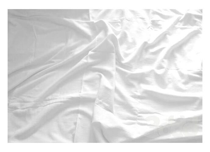 Мятая белая ткань