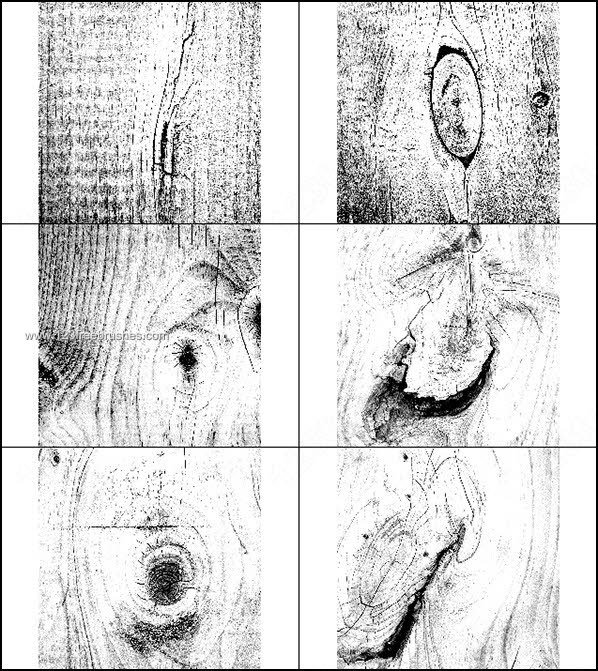 Кисть текстура дерева для фотошопа