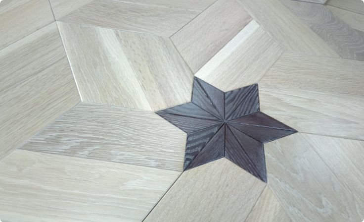 Паркет рисунок Шереметьевская звезда