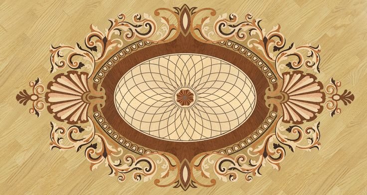 Художественный паркет Барокко