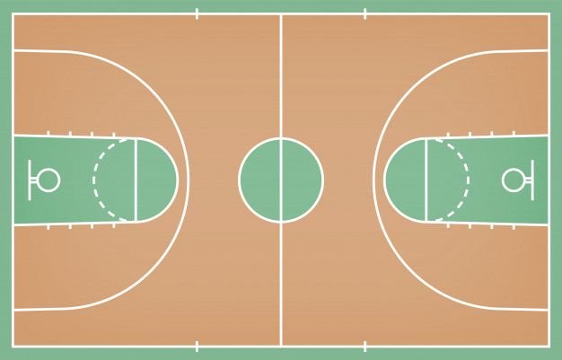 Спортивная площадка вид сверху