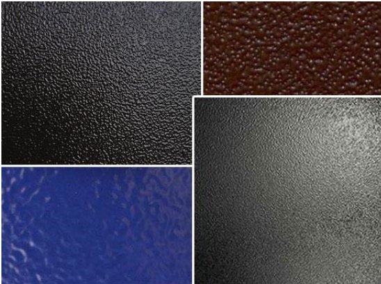 Чёрный муар порошковая краска