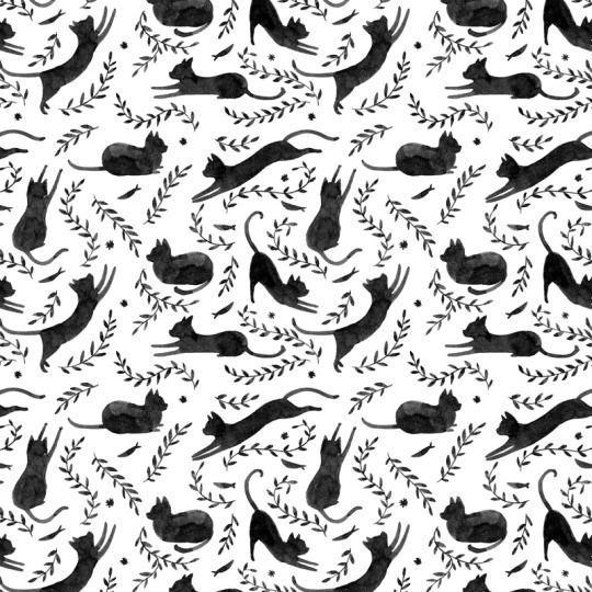 Принт кошки