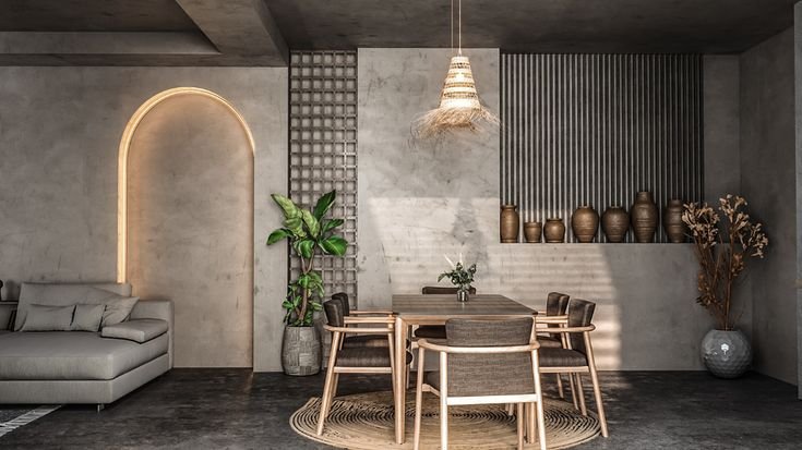 Ваби-Саби стиль в интерьере