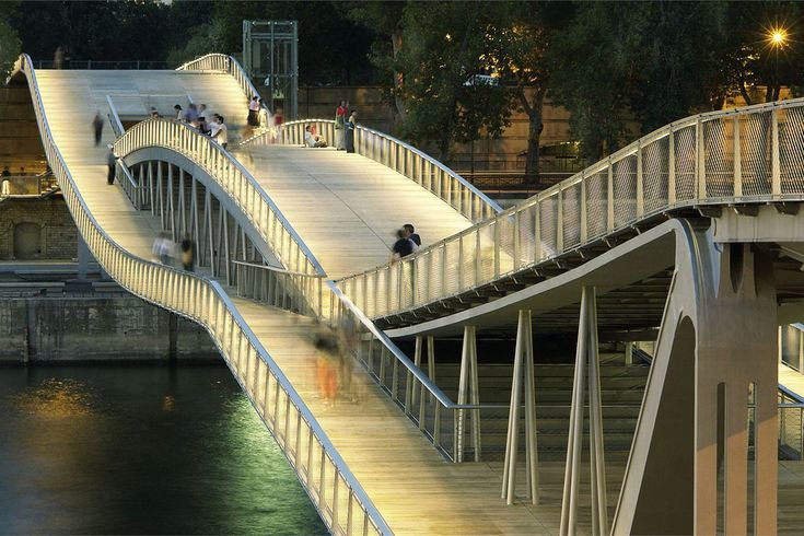 Пешеходный мост Симоны де Бовуар