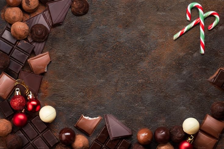 Шоколад фон