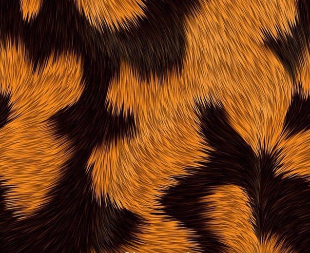 Шкура тигра текстура