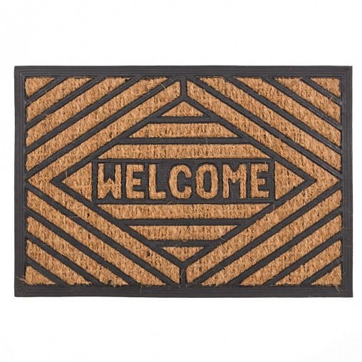 Коврик придверный прорезиненный 40/60 греческий/вэлком