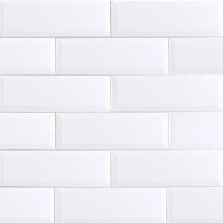 Белая керамическая плитка