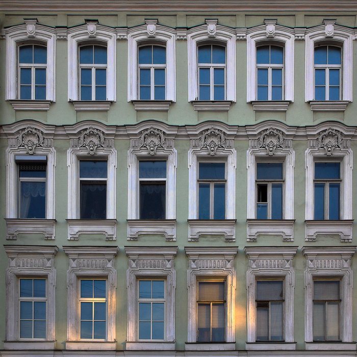 Руст фасад Питер