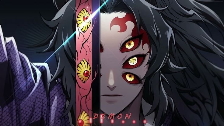 Клинок рассекающий демонов Кокушибо аниме