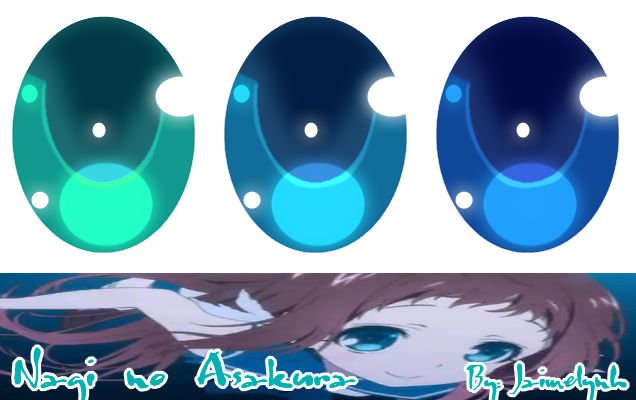 Текстура глаза аниме