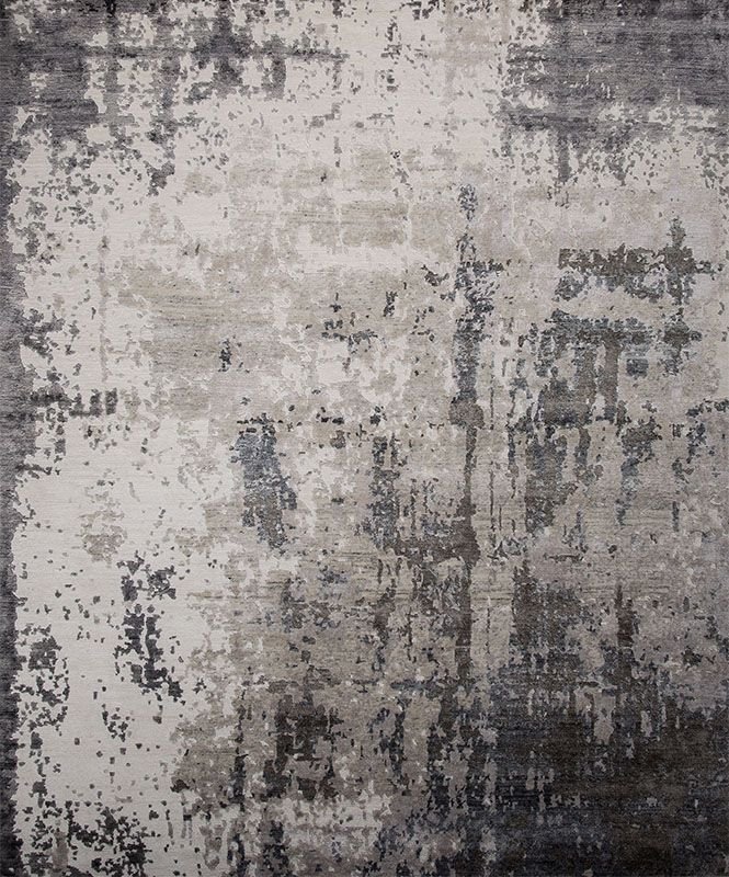 Ковер в стиле лофт серый