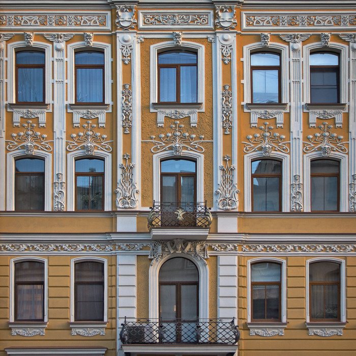 Руст фасад Питер