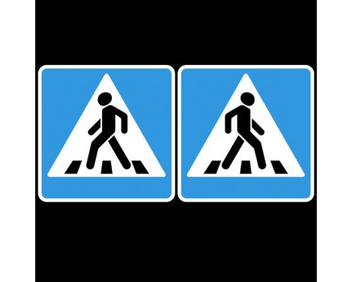 Знак пешеходный переход