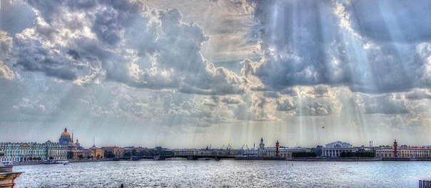 Санкт-Петербург Нева белые ночи