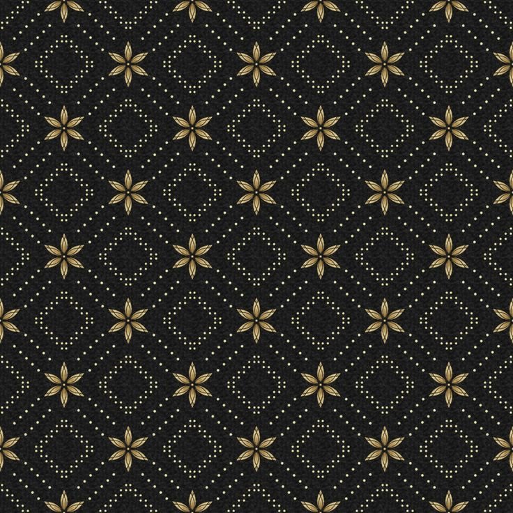 Черная ткань с узором