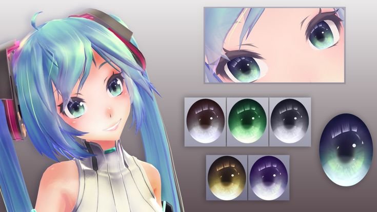 Аниме зрачки