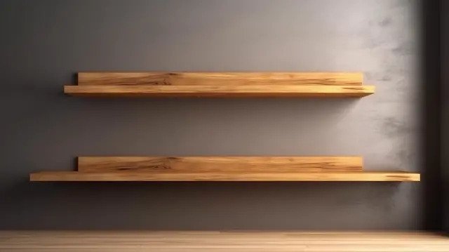 деревянная полка