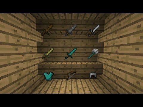 Стеллаж в МАЙНКРАФТЕ