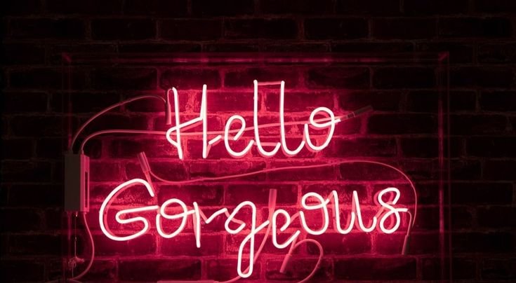 Неоновая вывеска