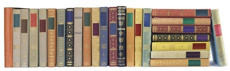 Корешки русских книг