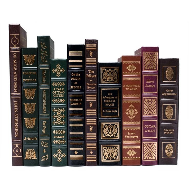 Корешки старинных книг