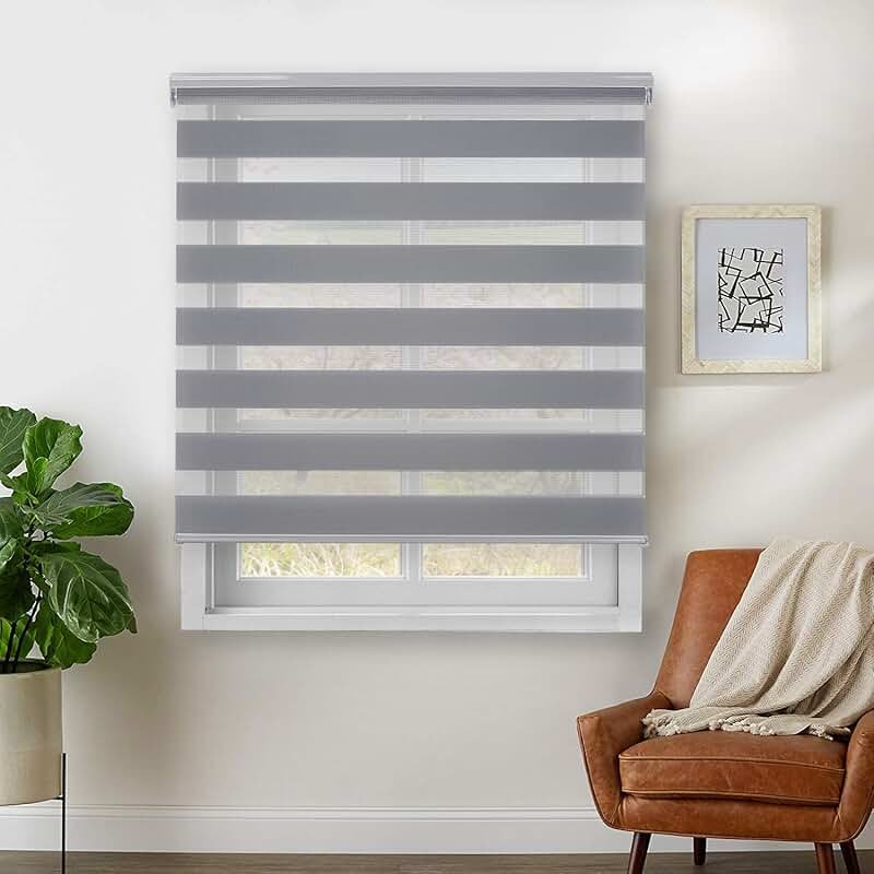 Шторы Зебра день ночь блэкаут