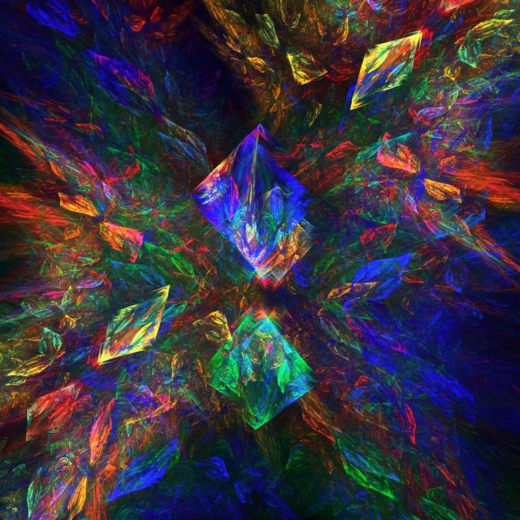 Фракталы драгоценные камни