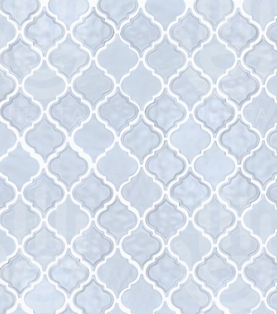 Арабески Kerama Marazzi белый фартук