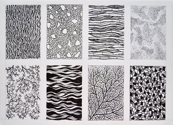 Фактуры в графике