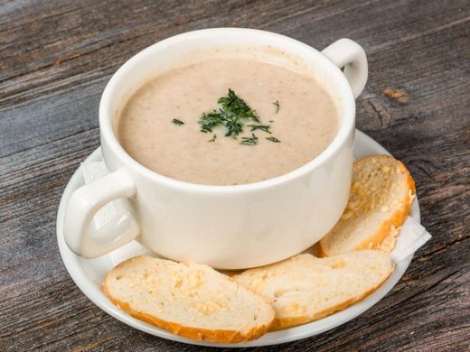 Грибной суп пюре