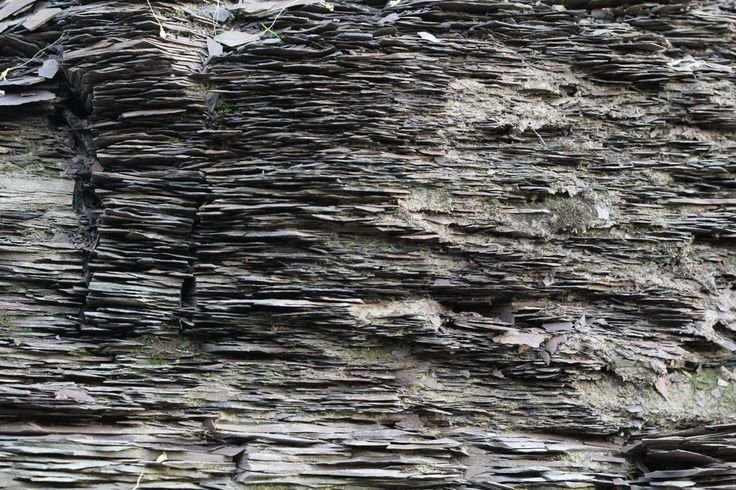 Сланцеватая текстура горных пород