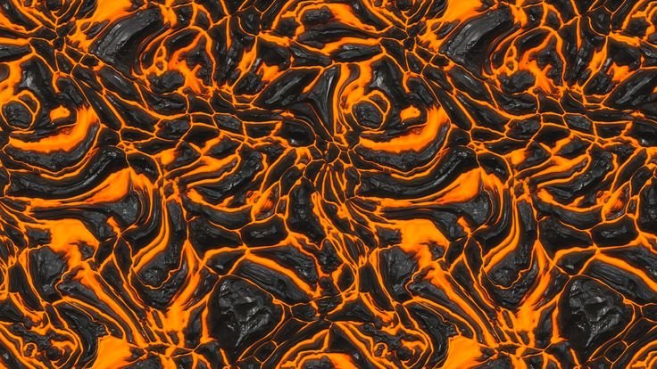 Лава магма фактура