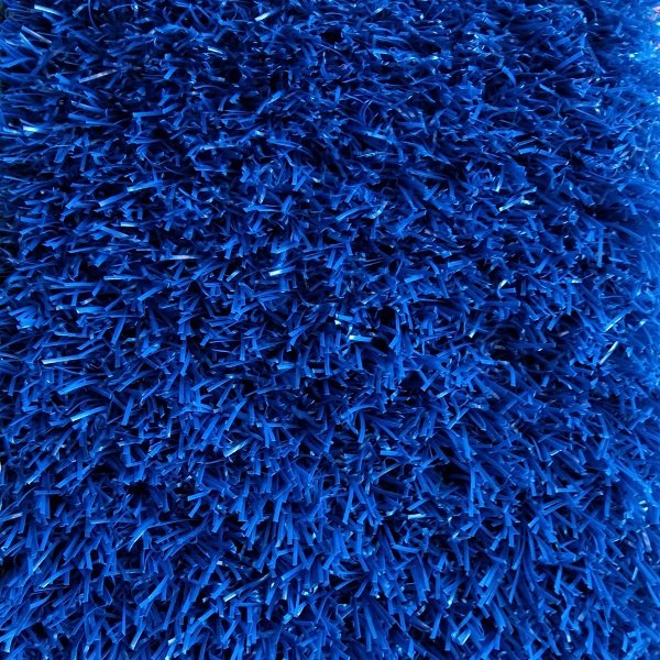 Искусственная трава синяя